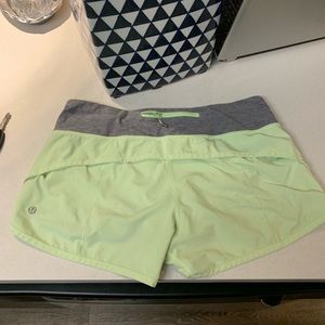 Lululemon Neon shorts